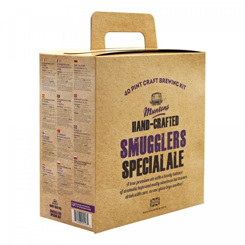 Kit à bière Muntons Hand-Crafted Smugglers Special Ale, 3,6 kg
