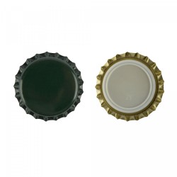 Capsules de bière 26 mm vert 100 pcs