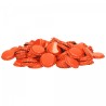 Bouchons couronne 26mm orange 100 pces