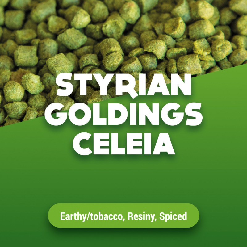 Houblons en pellets Styrian Goldings Celeia 100 g