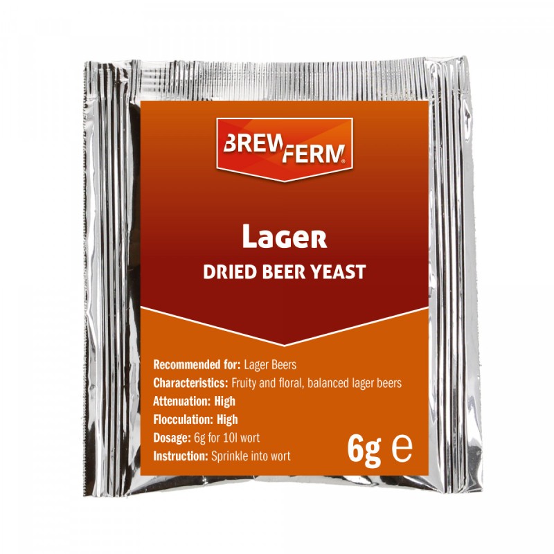 Brewferm levure de bière sèche Lager - 6 g