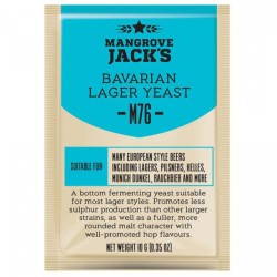 Levure à bière sèche Bavarian Lager M76 - Mangrove Jack's Craft Series - 10 g